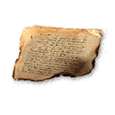 Alchemical Note inventory icon