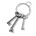 Cathedral Roof Key inventory icon