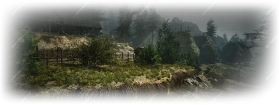 Laslea Glen landscape in The Blood of Dawnwalker